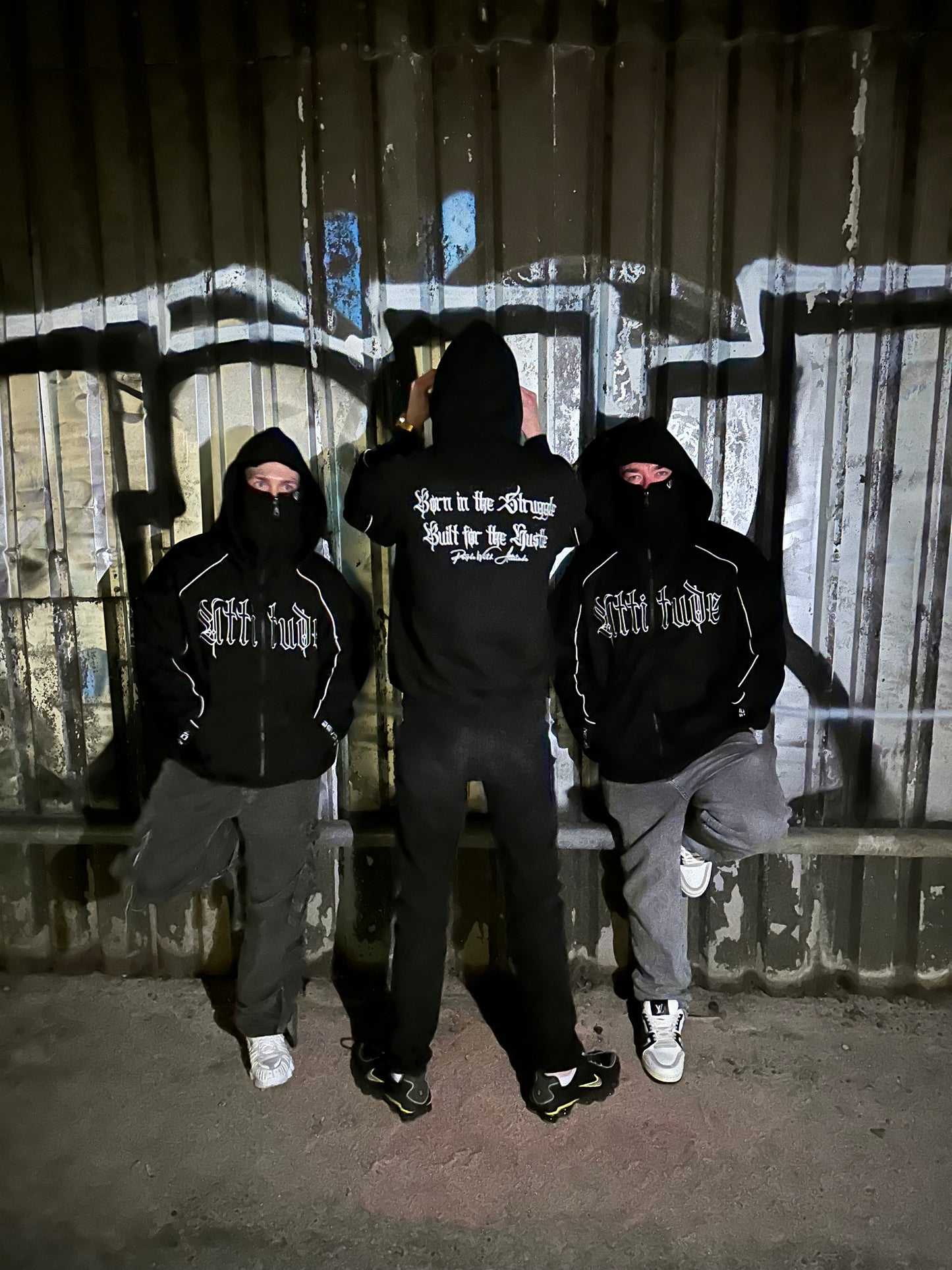 No Face-No Case Zip Hoodie