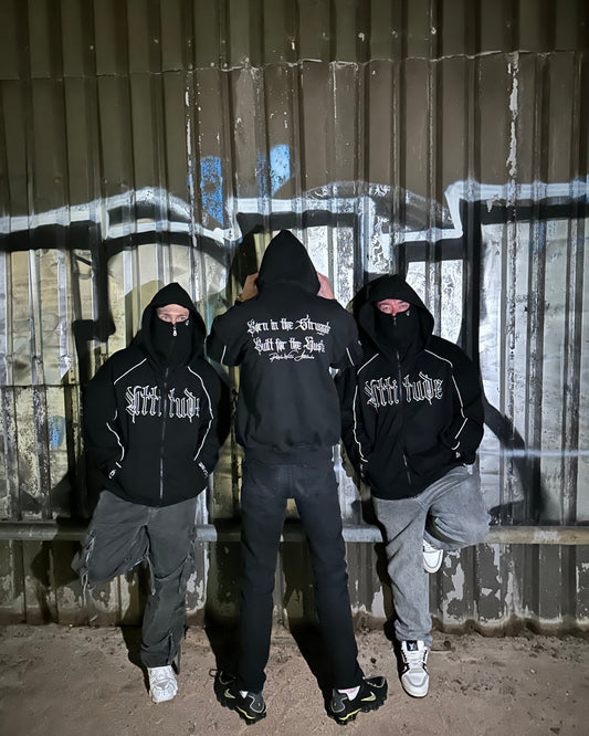 No Face-No Case Zip Hoodie